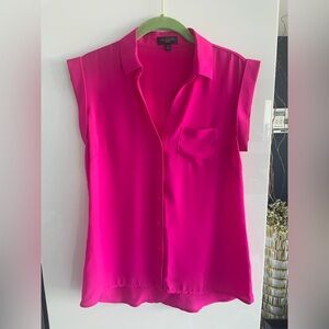 The Limited Hot Pink Ashton Blouse size XS